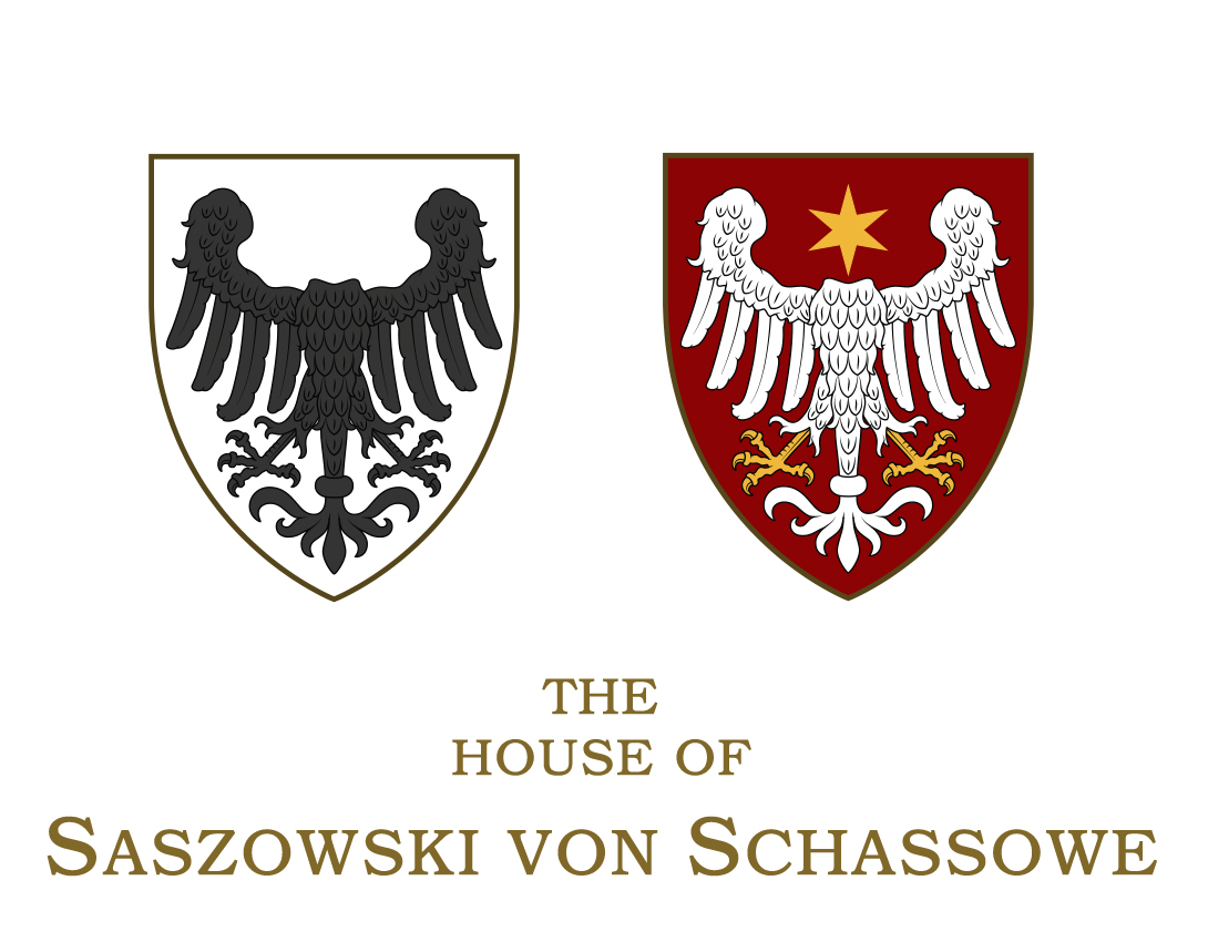 The Noble House of Saszowski von Schassowe Coat of Arms